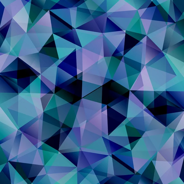 Fondo geométrico abstracto formado por elementos triangulares superpuestos — Vector de stock