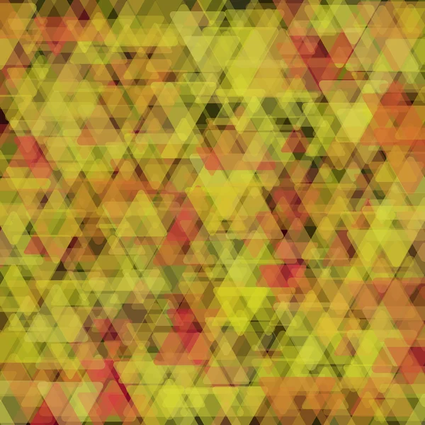 Abstracte geometrische achtergrond bestaande uit overlappende driehoekige elementen — Stockvector