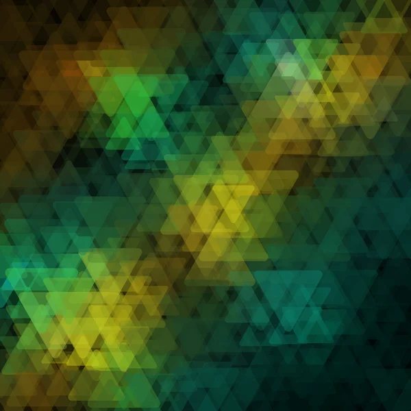 抽象几何背景组成的重叠的三角形元素 — 图库矢量图片
