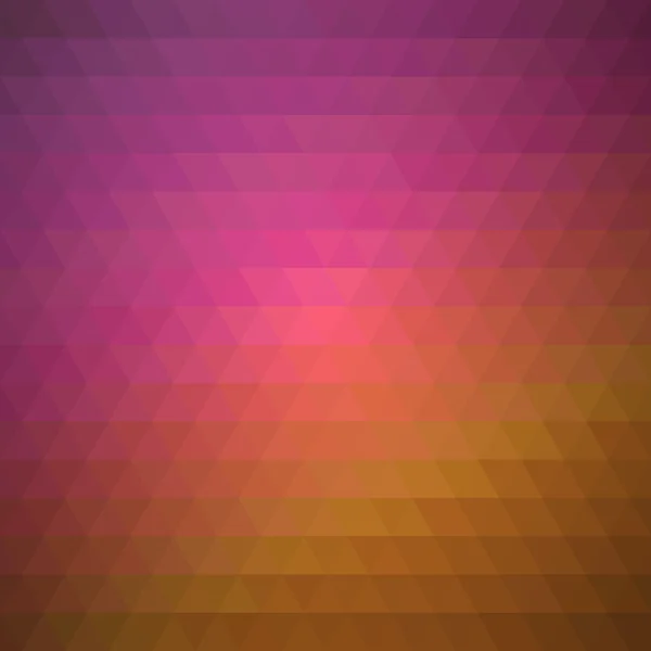 Abstrakte geometrische mehrfarbige Hintergrund bestehend aus hellen dreieckigen Elementen — Stockvektor