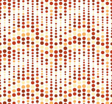 Dikişsiz desen beyaz zemin üzerinde. Bir dalga şekli vardır. Renkli geometrik öğelerden oluşur.