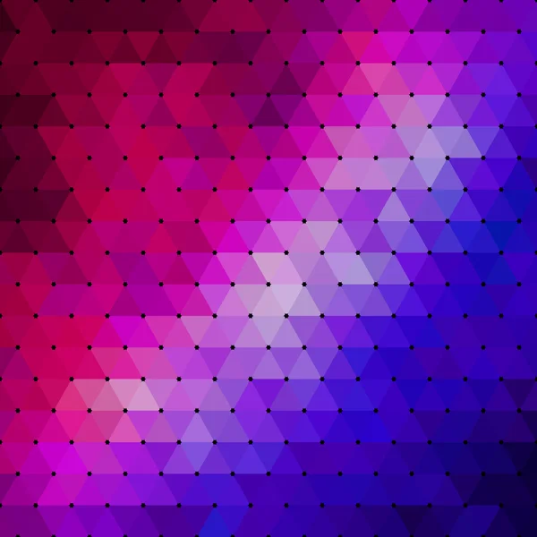 Fondo geométrico abstracto multicolor formado por elementos triangulares. Para su diseño . — Vector de stock