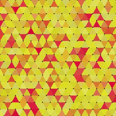 Abstract geometrical multicolored background consisting of triangular elements. For your design.