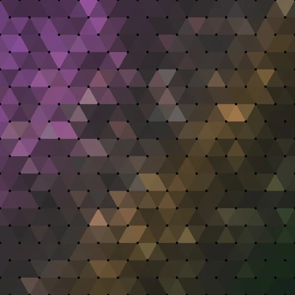 Fundo multicolorido geométrico abstrato composto por elementos triangulares. Para o seu design . — Vetor de Stock