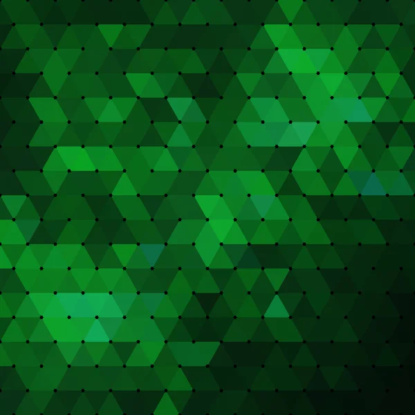 Fondo geométrico abstracto multicolor formado por elementos triangulares. Para su diseño . — Vector de stock