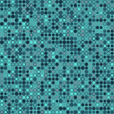 Vektör arka plan. Arka planda aquamarine düzenlenmiş geometrik öğelerden oluşur. Öğeleri bir dairesel şekil ve farklı renk var. Renkli mozaik arka plan.
