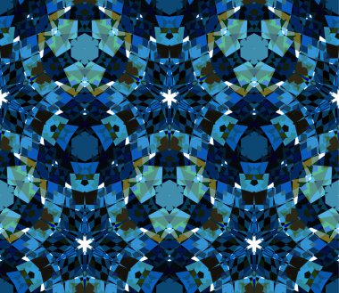 Dikişsiz desen soyut öğeler beyaz arka plan üzerinde bulunan renk oluşur. Doku, desen ve sanatsal kompozisyonlar için tasarım öğesi olarak yararlı.