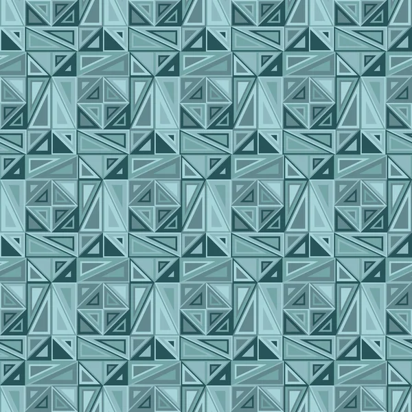 Patrón sin costura vectorial. Consta de elementos geométricos.Los elementos tienen una forma triangular y un color diferente . — Vector de stock