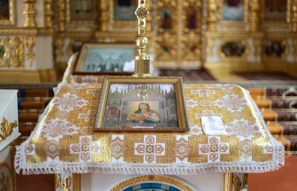 Nyikolajev Ukrajna 2020 Augusztus Isten Anyja Kasperovszkaja Ikonja Katedrálisának Töredéke — Stock Fotó