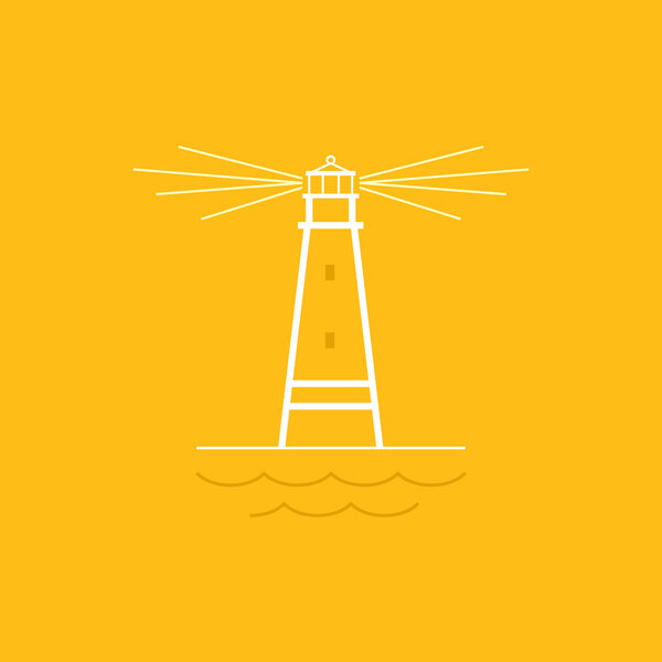 Lighthouse, Line Style Design