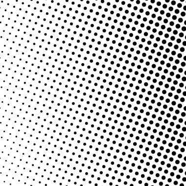 Beyaz bir arka plan üzerinde siyah noktalar Pop sanat