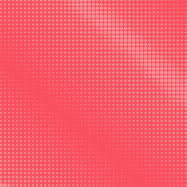Pöttyök rózsaszín háttér, a Pop Art háttér — Stock Vector