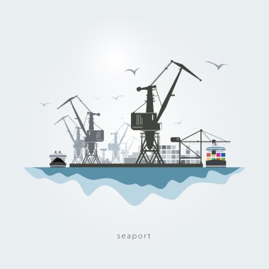 Seaport clipart