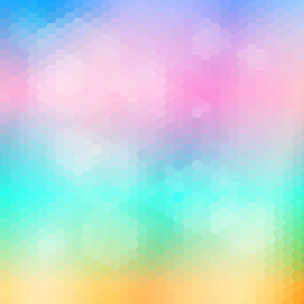 Fondo de mosaico abstracto de color suave — Vector de stock