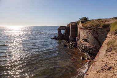 Batı kalesi. Baltık Tükürüğü, Kaliningrad bölgesi, Rusya