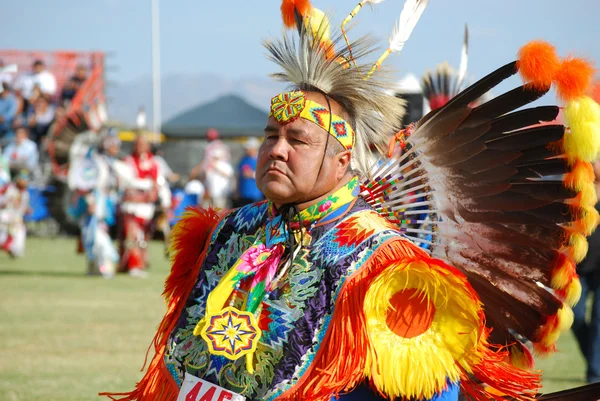 Amerikanisch indisch pow wow Stockbild