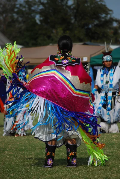 Американських індіанців pow wow — стокове фото