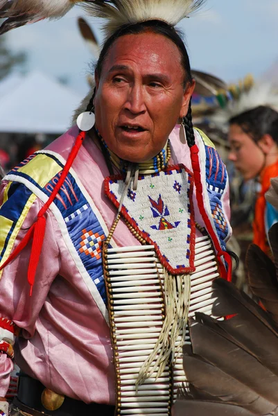 Indian amerykańskich pow wow — Zdjęcie stockowe