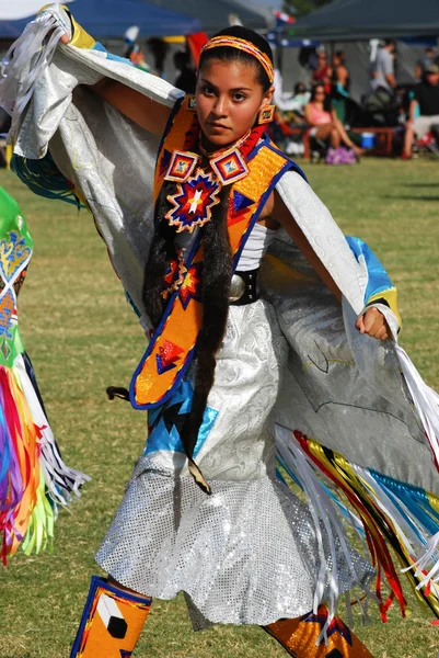 Indiána pow wow — Stock fotografie