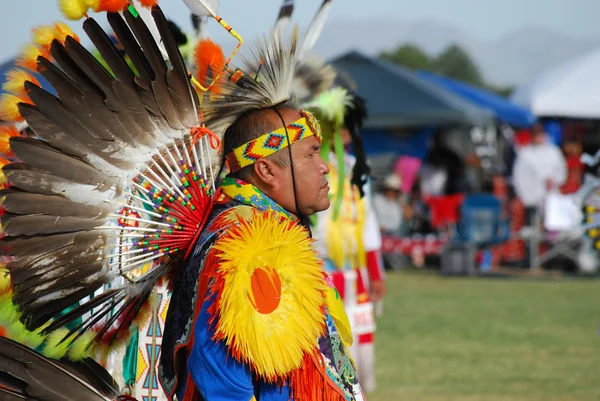 Indiaanse pow wow — Stockfoto