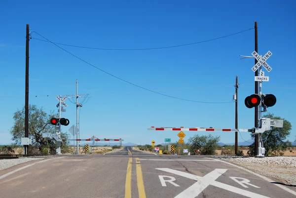 Cruce ferroviario Imagen De Stock