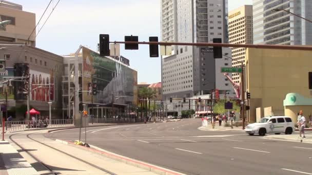 Центр міста Фінікс, Арізона — стокове відео