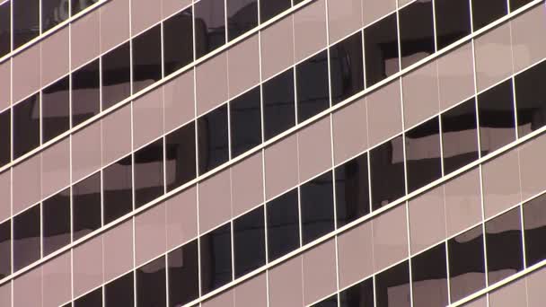 Office Building Windows Phoenix, AZ — Stock Video