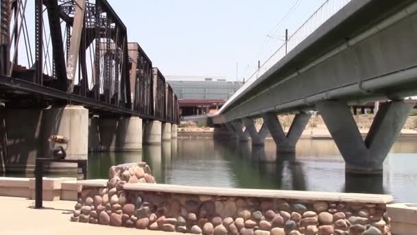 Lago de cidade de Tempe, Arizona — Vídeo de Stock