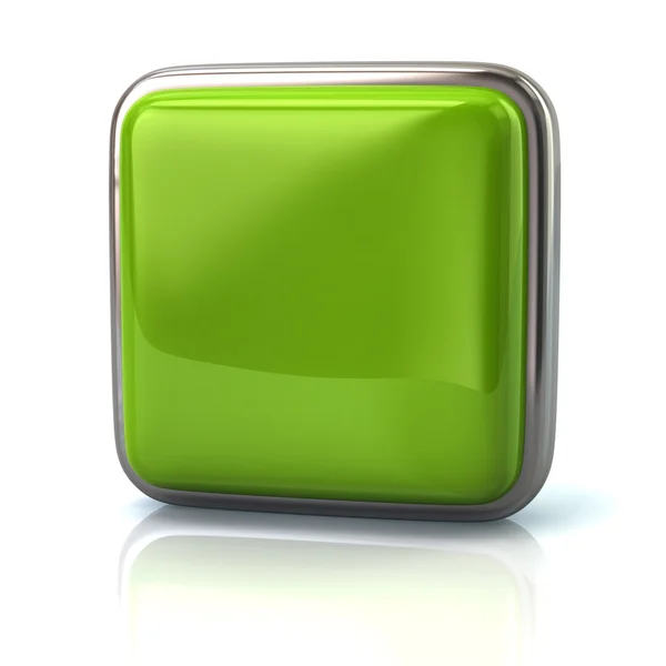 Botón web verde — Foto de Stock