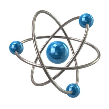 Mavi atom molekül