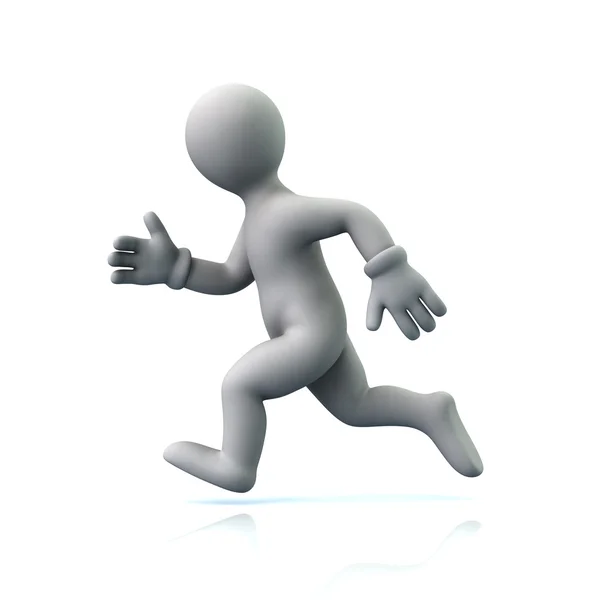 Running Man-ikonen — Stockfoto
