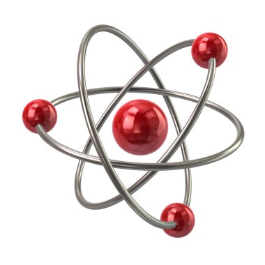 Kırmızı atom molekül