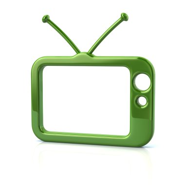 Yeşil tv simgesi  