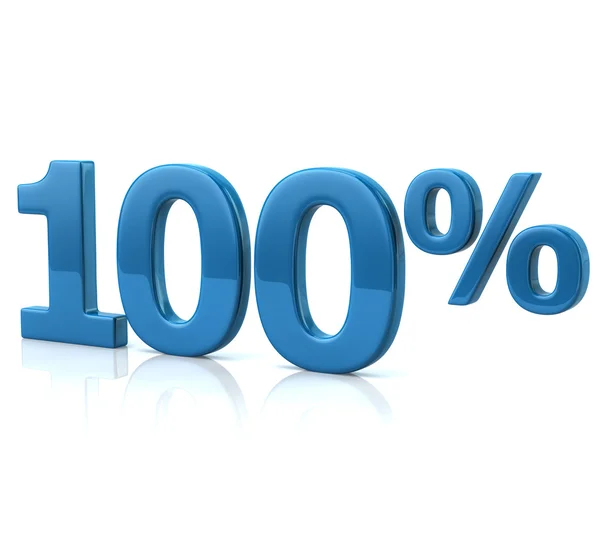 100 percent discount icon — Stock Photo, Image