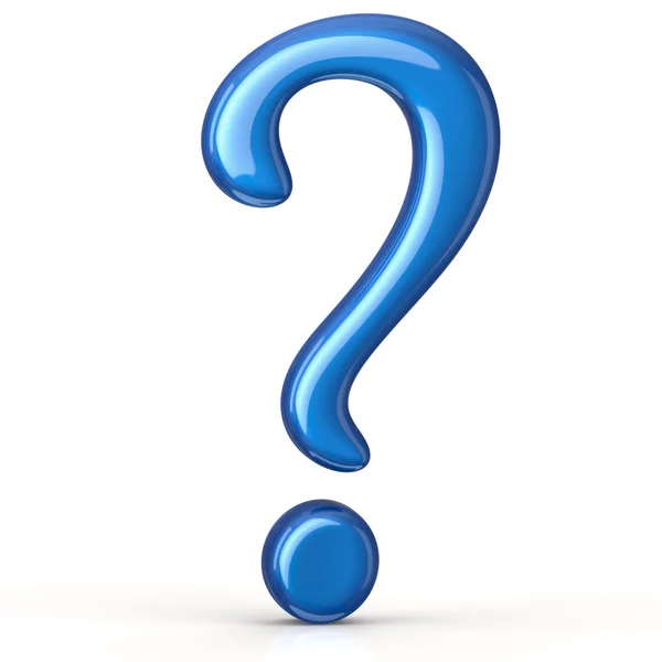 Question mark sign — Stock Photo, Image