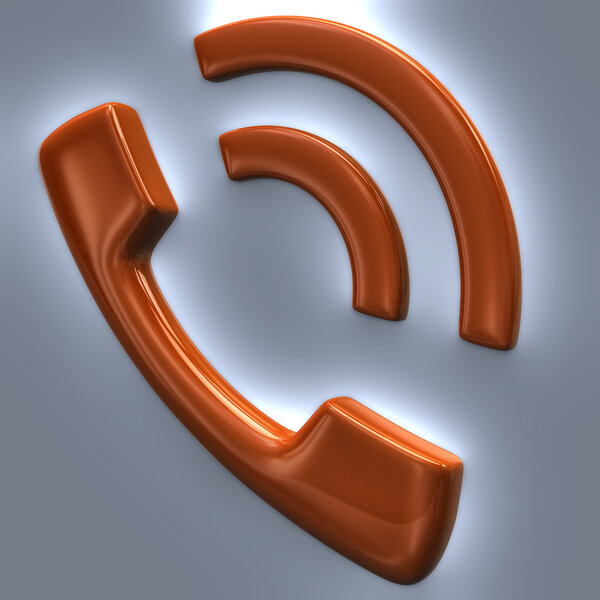 Иллюстрация телефонного звонка
