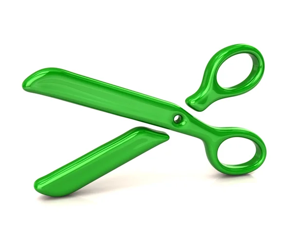 Scissors icon on white — Stock Photo, Image