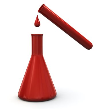 Laboratuvar cam beyaz