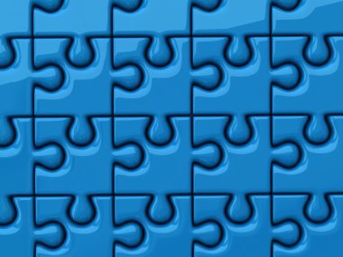 Mavi bulmaca arka plan