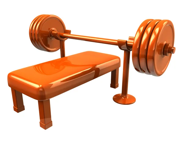 Fitness equipment  icon — Stock Photo, Image