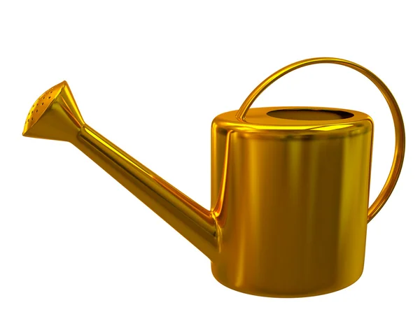 Watering can on white — Stock Photo, Image