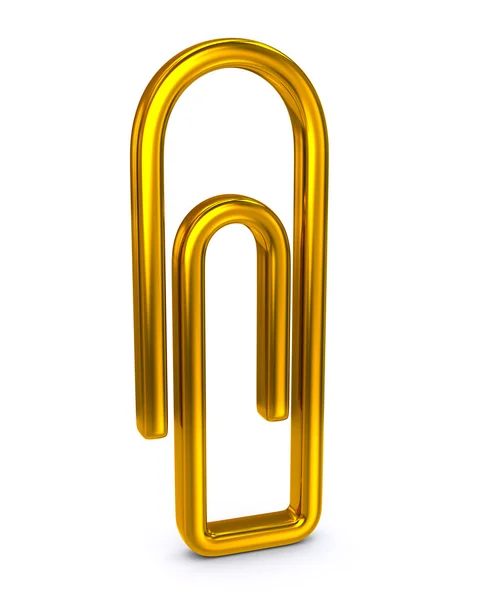 Paper clip icon — Stock Photo, Image