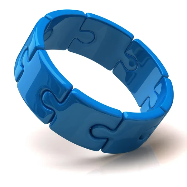 3D Puzzle Ring — Stockfoto