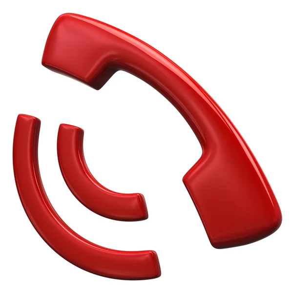 Telefonikonen ringsignaler — Stockfoto