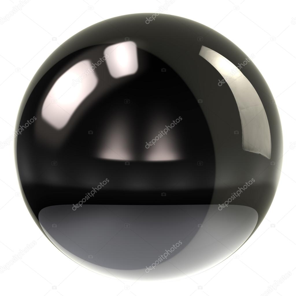 Sphere icon on white