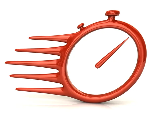 Fast delivery icon. Stopwatch. — Stock Photo, Image