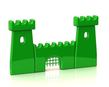 Kuleli yeşil Kalesi