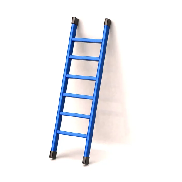 Metal ladder on white — Stock Photo, Image