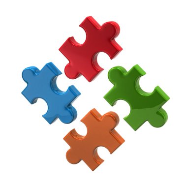 color puzzle icon