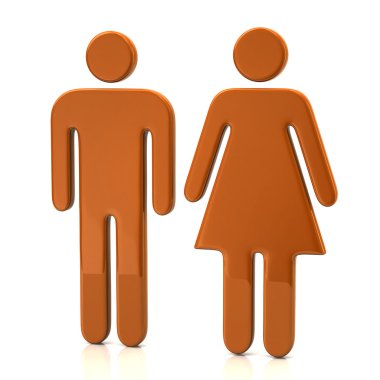 Erkek ve kadın ikonu